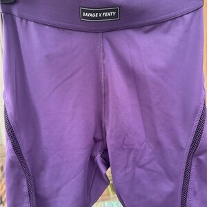 Savage X Fenty Purple Leggings